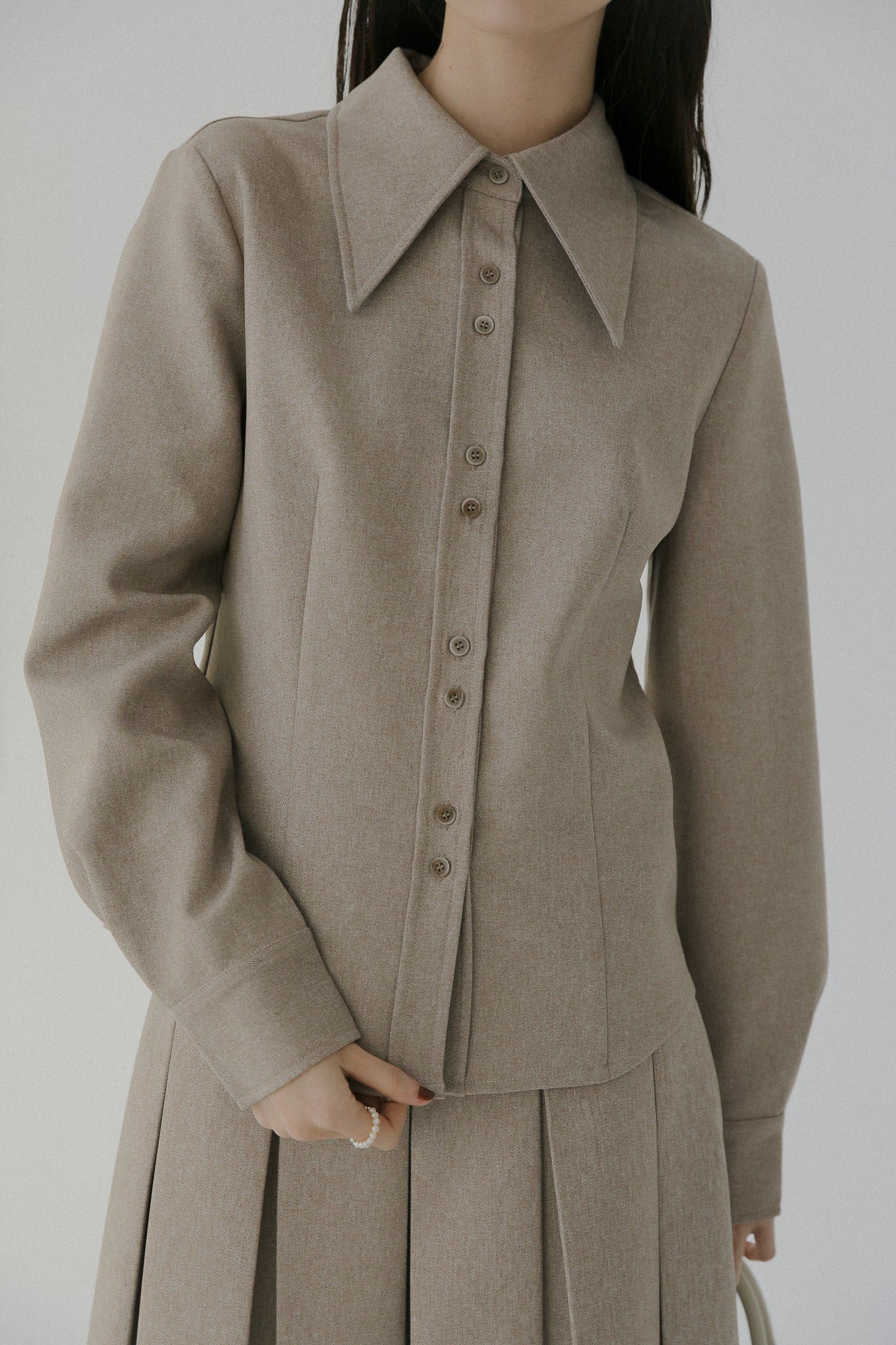Noma collar shirt