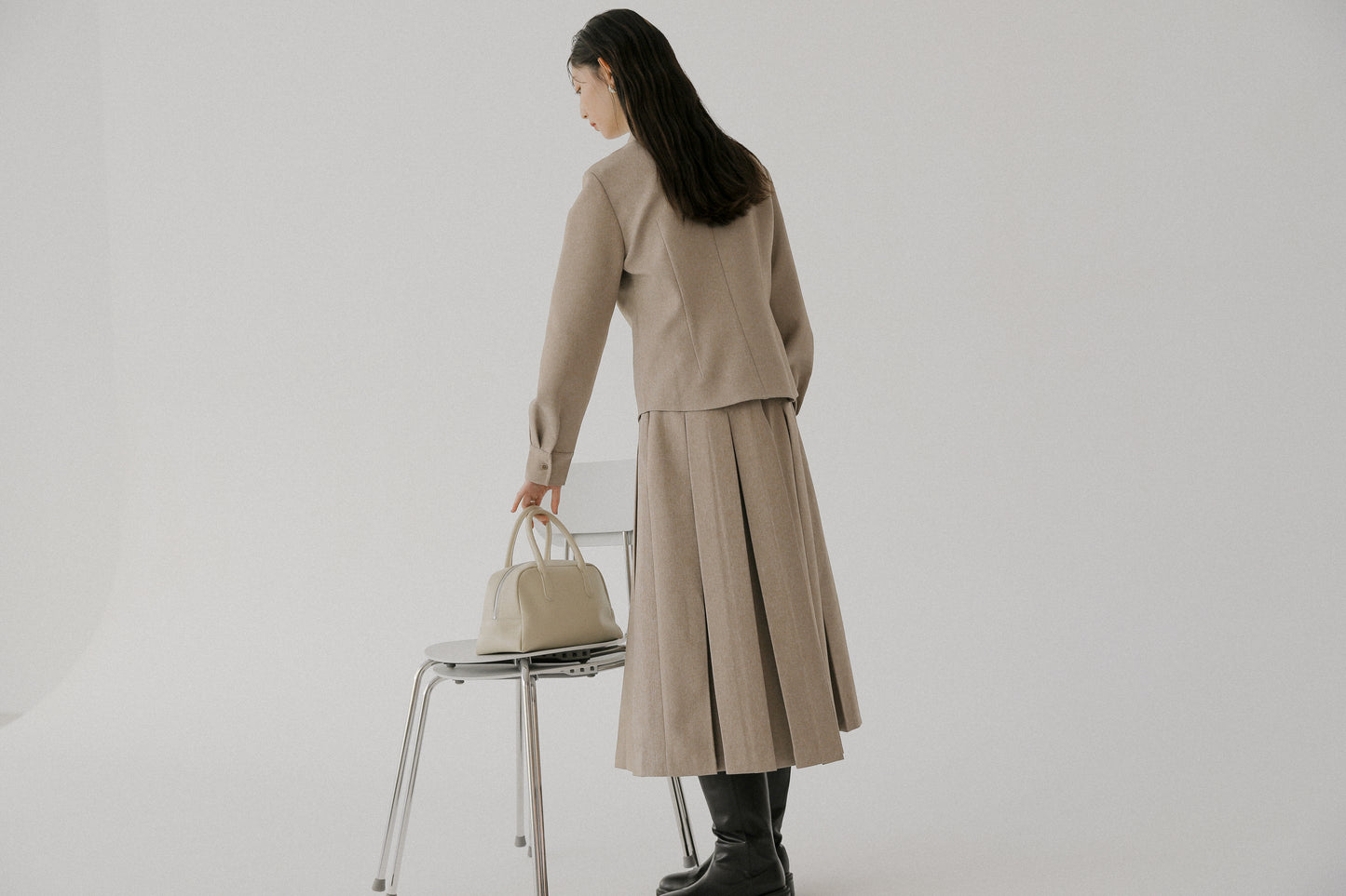 Noma pleat skirt