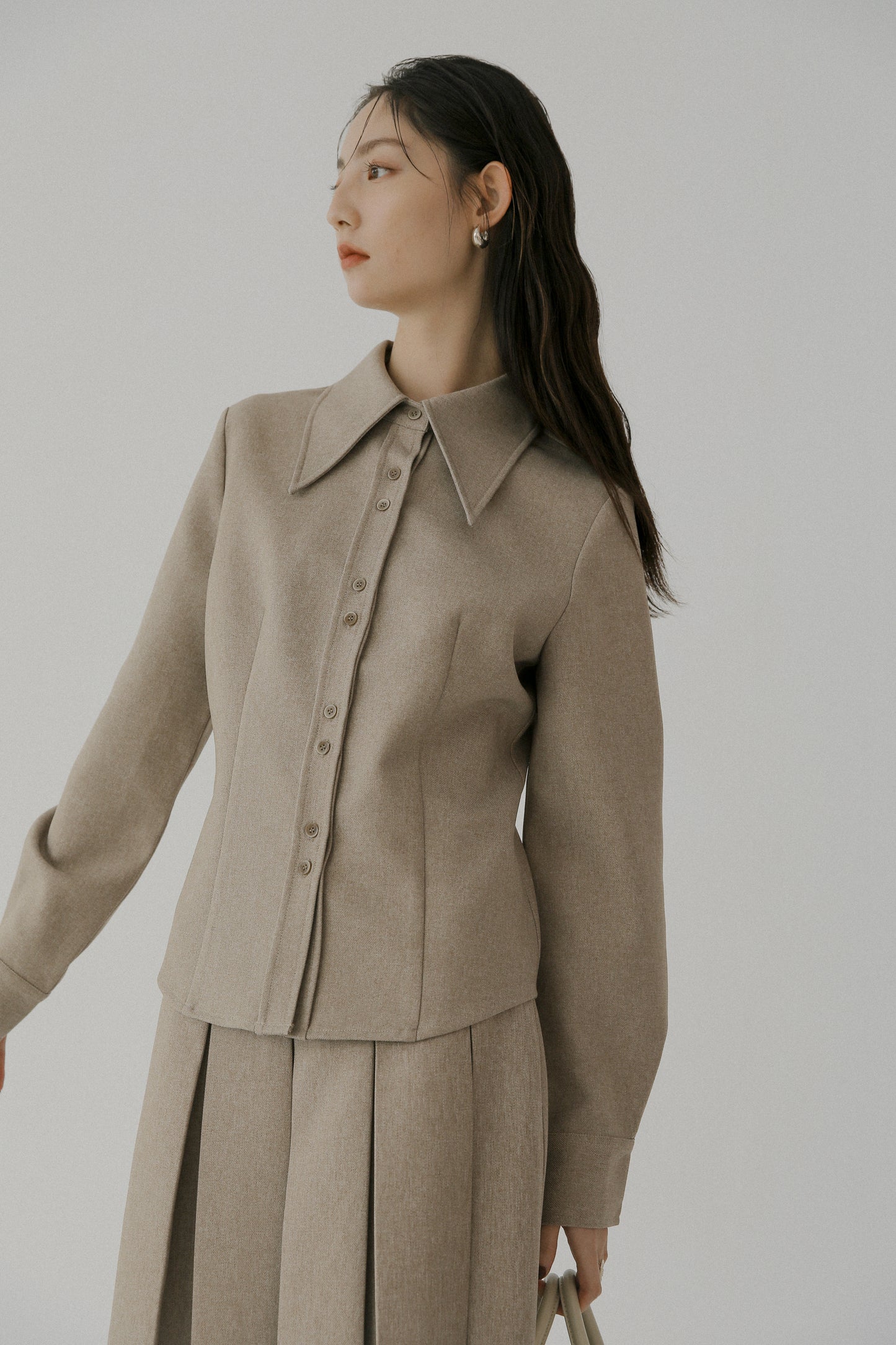 Noma pleat skirt