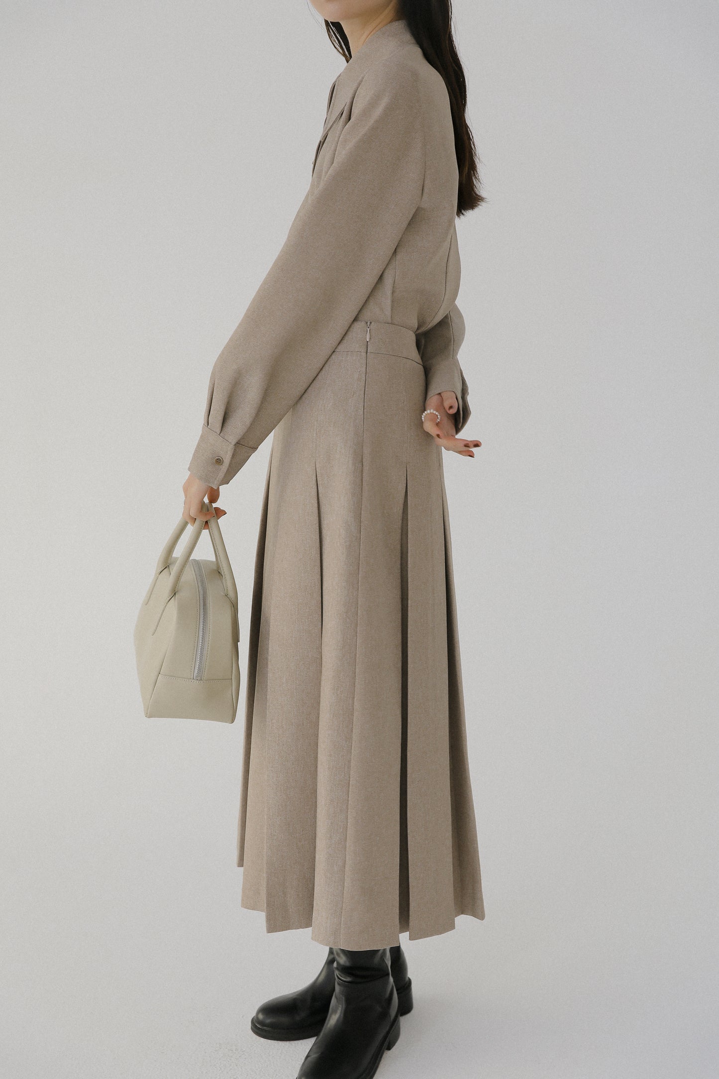 Noma pleat skirt