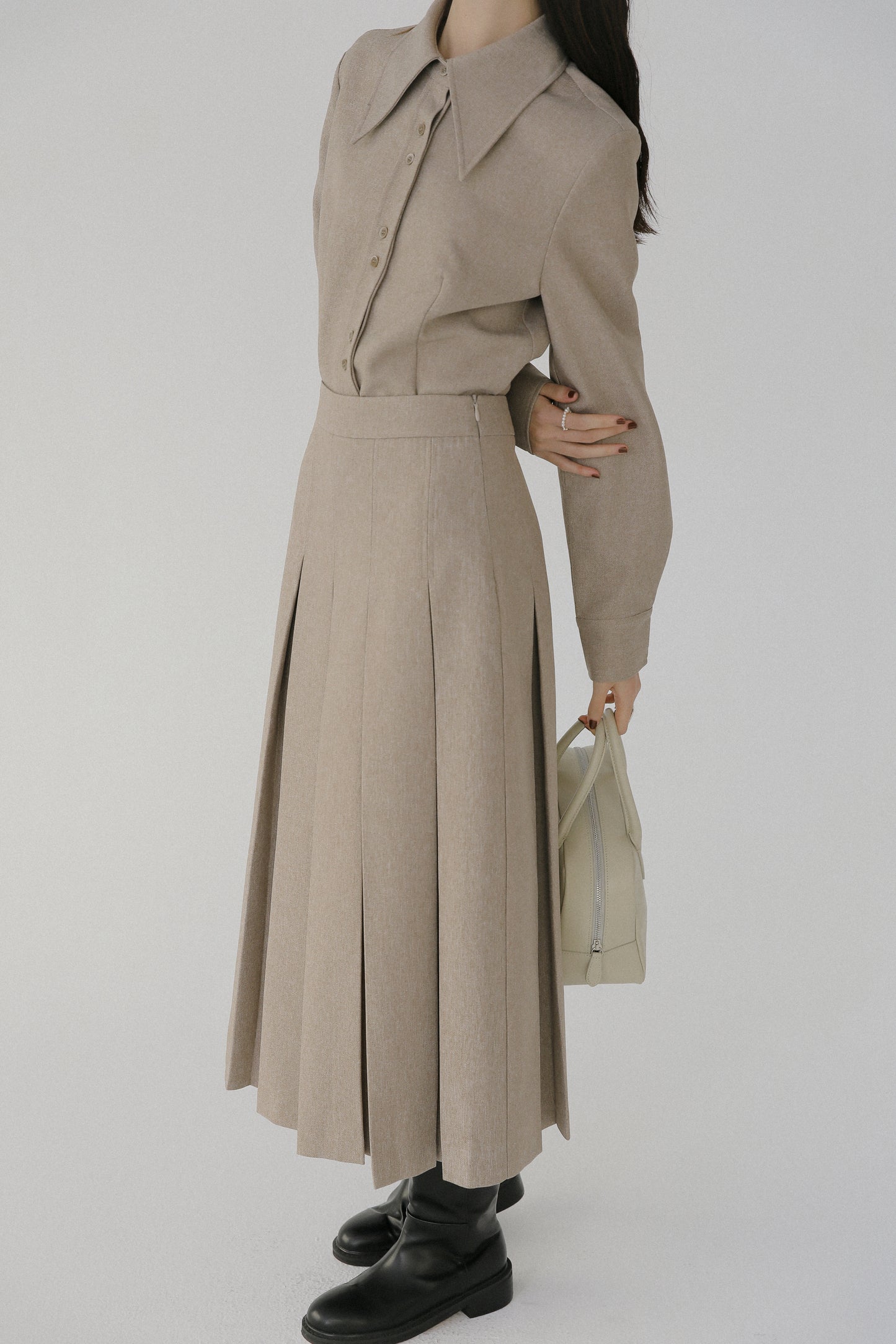 Noma pleat skirt