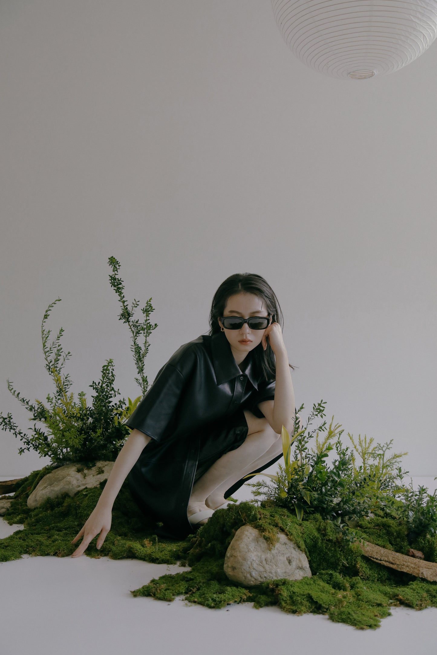 Bern leather shirt