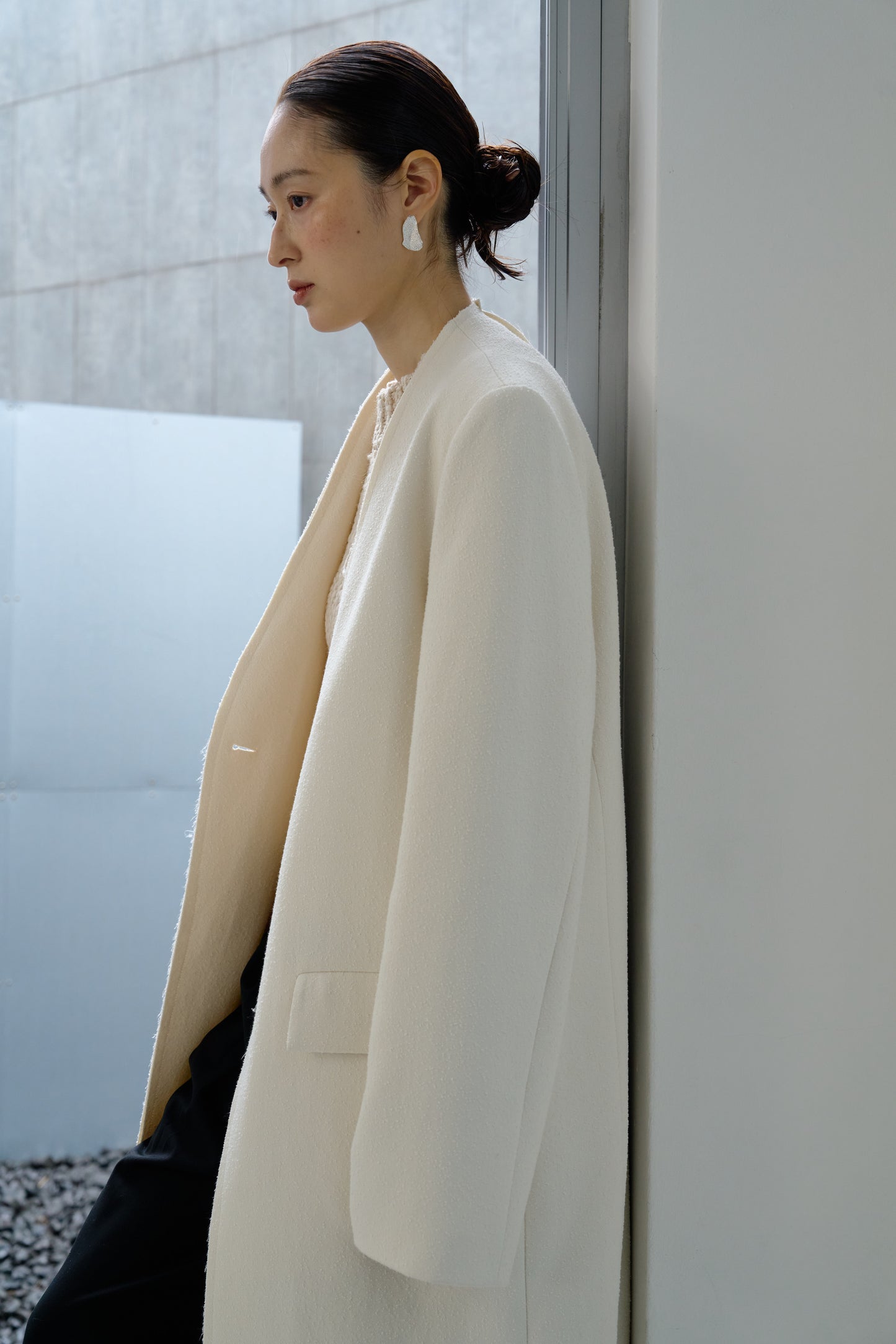 Meteor signature long coat