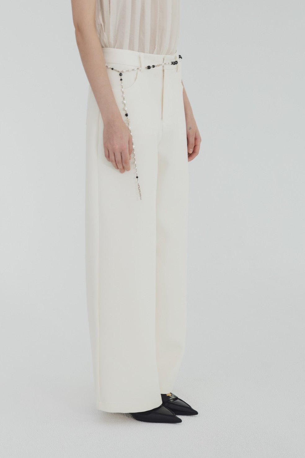 Carmen embroidered trousers