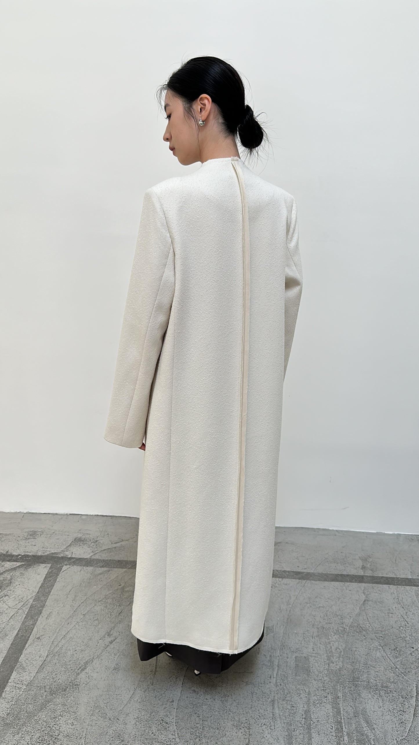 Meteor signature long coat