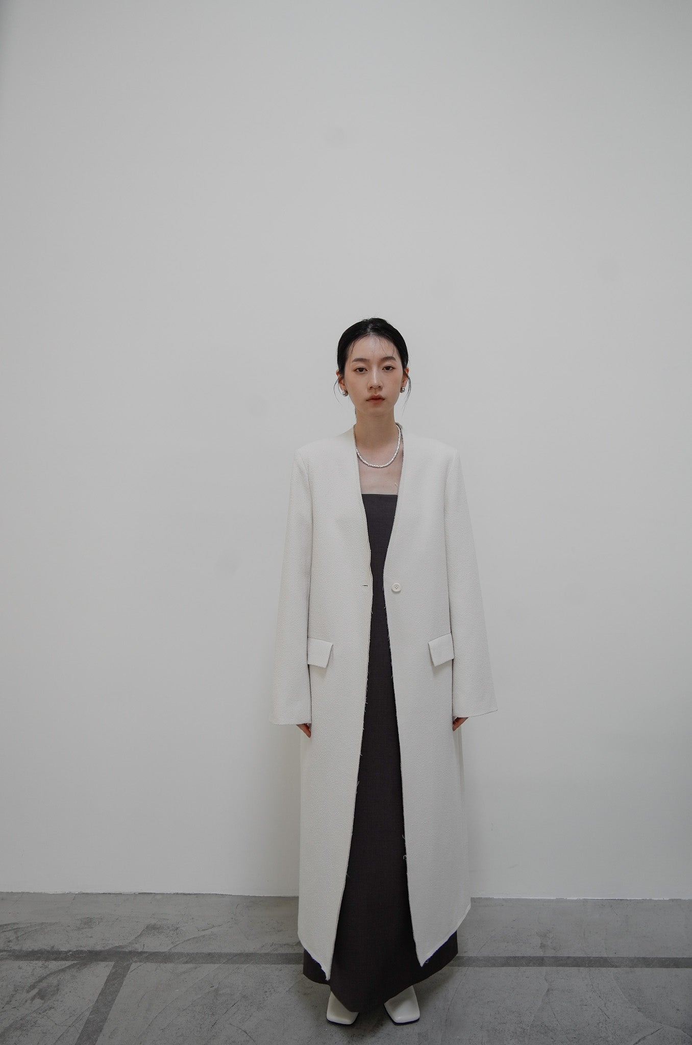 Meteor signature long coat