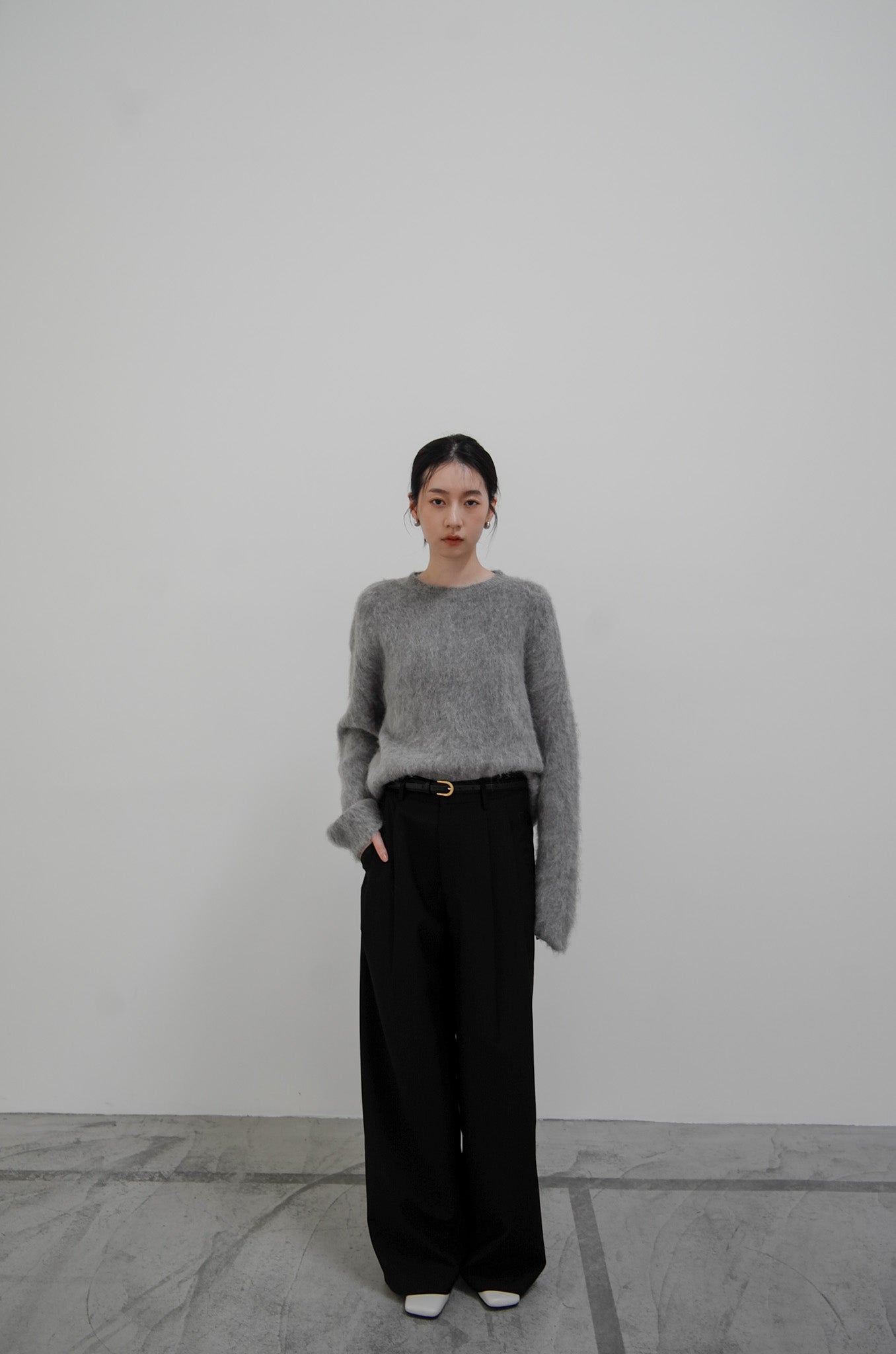 Le signature loose fit trousers