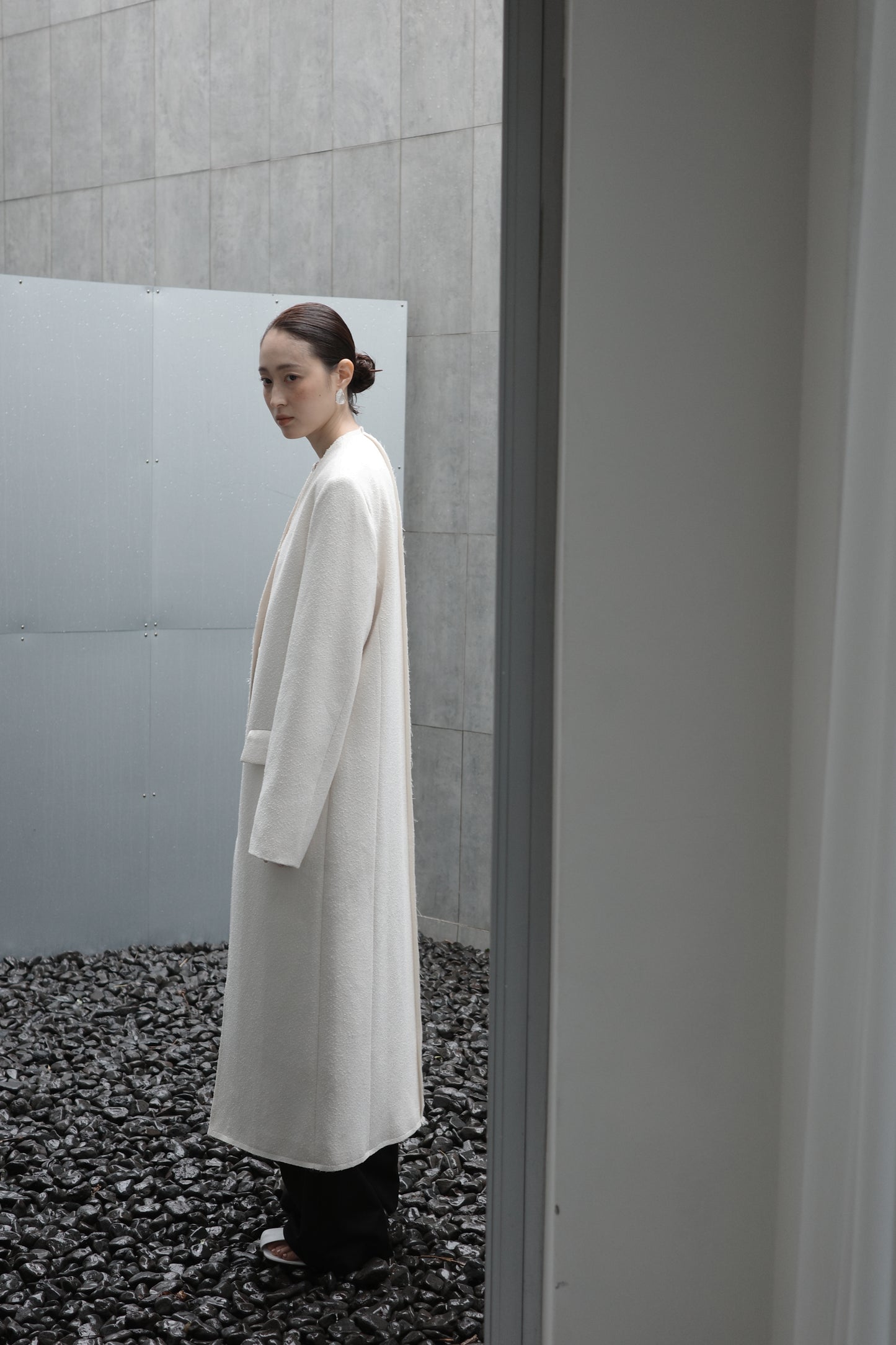 Meteor signature long coat