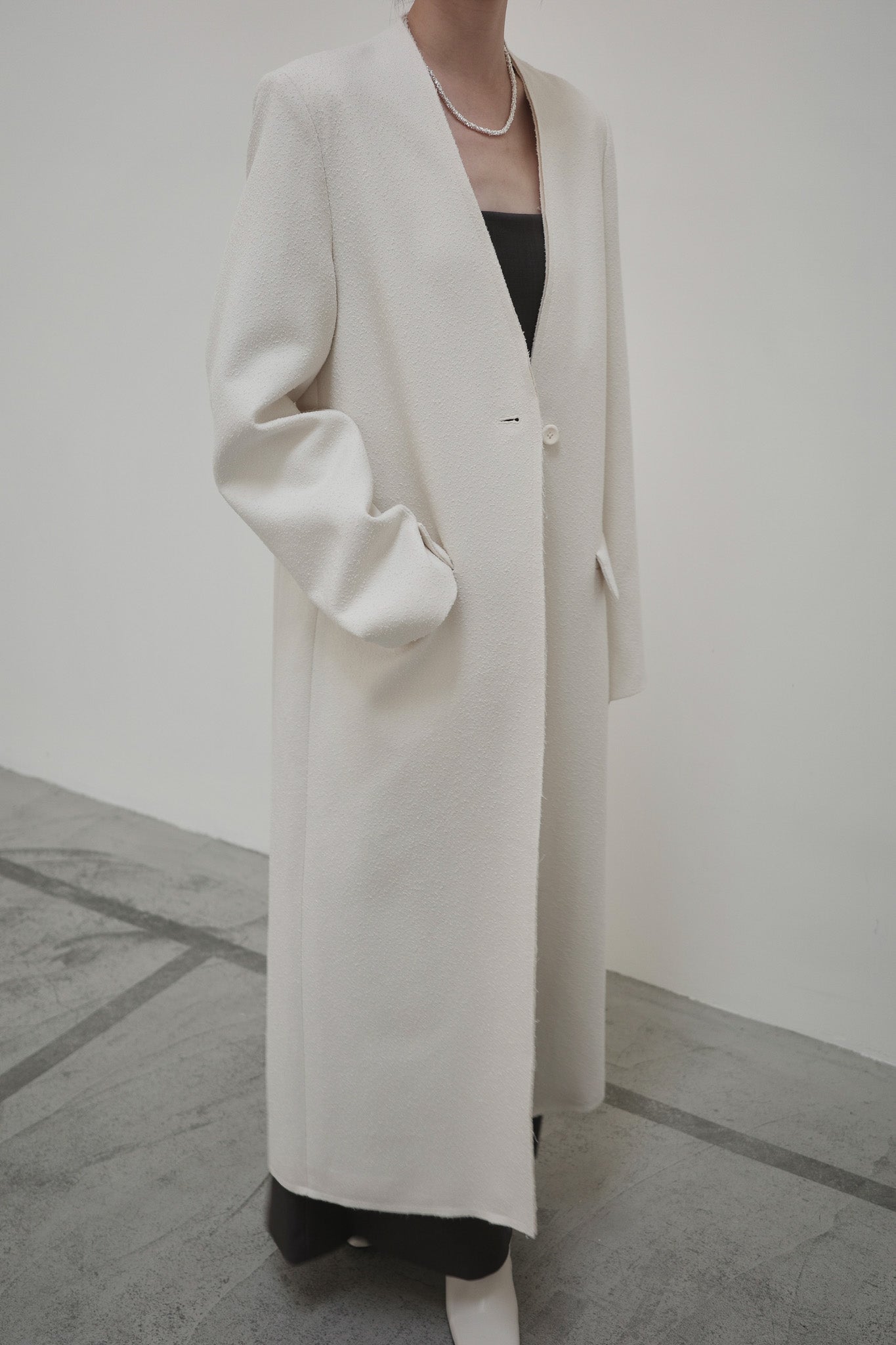 Meteor signature long coat