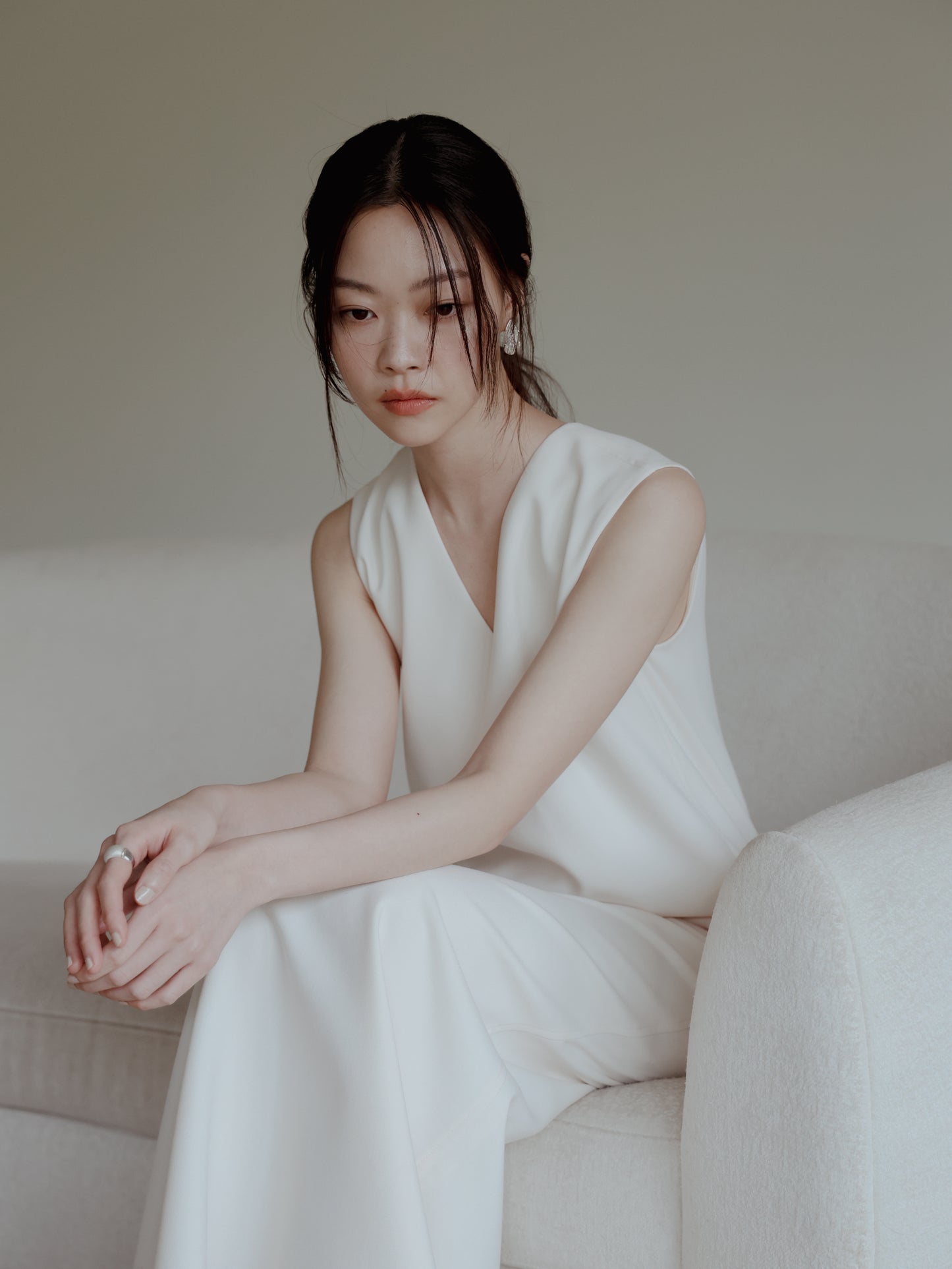 Refy v neck dress