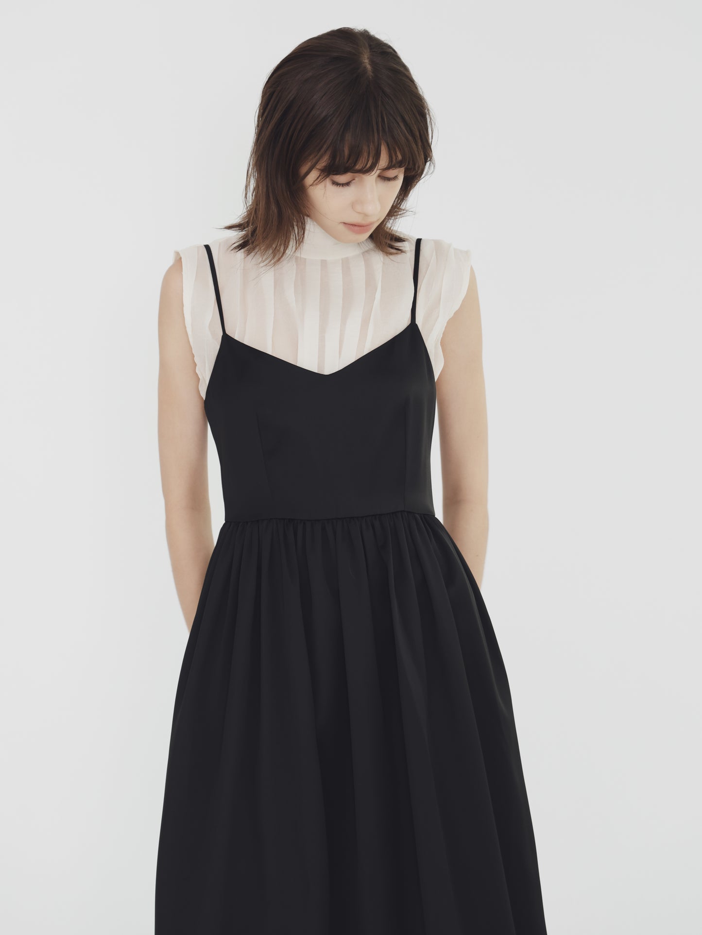 Hofn 褶皺領上衣