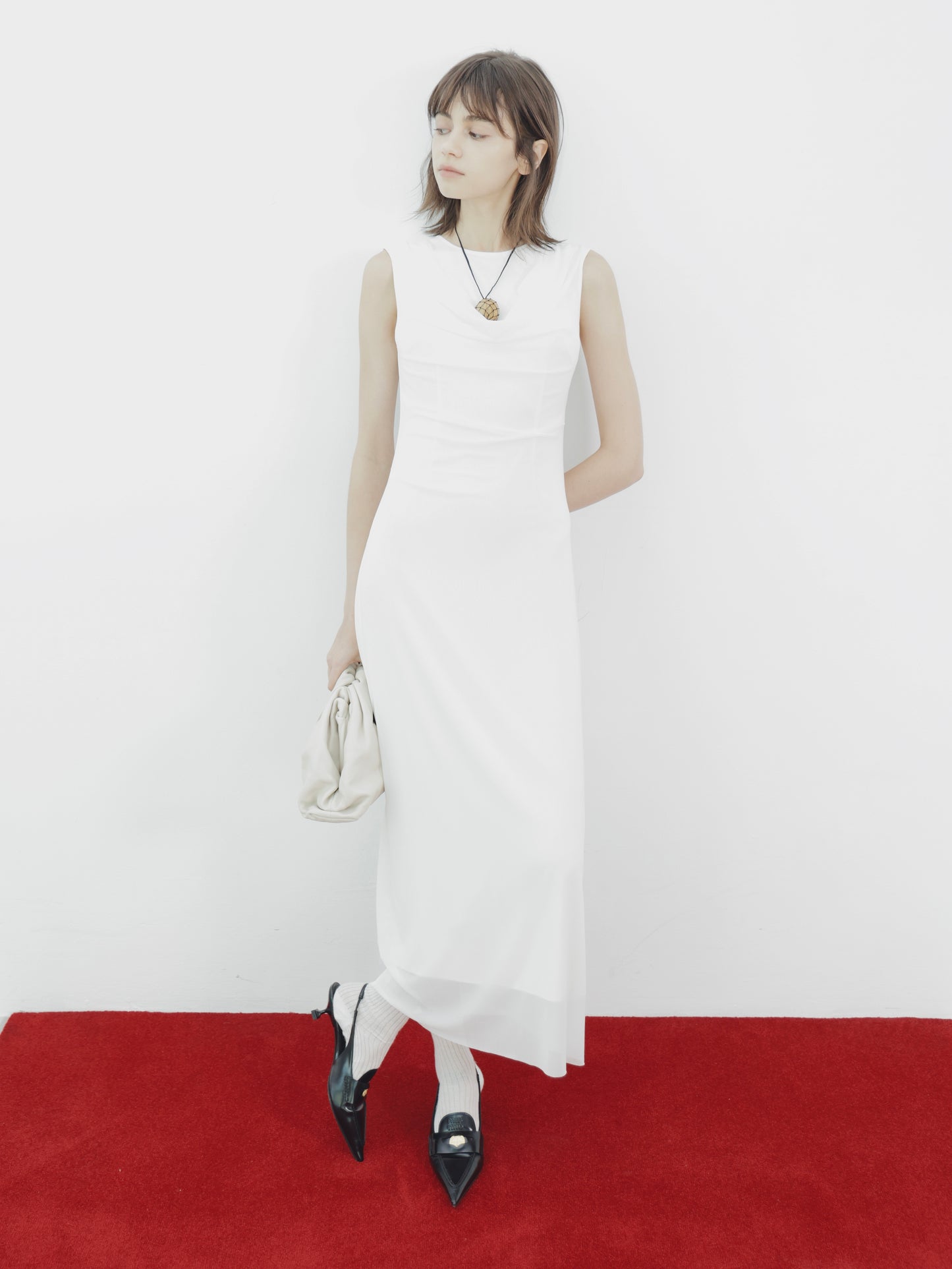 Gabriela 褶皺連身裙