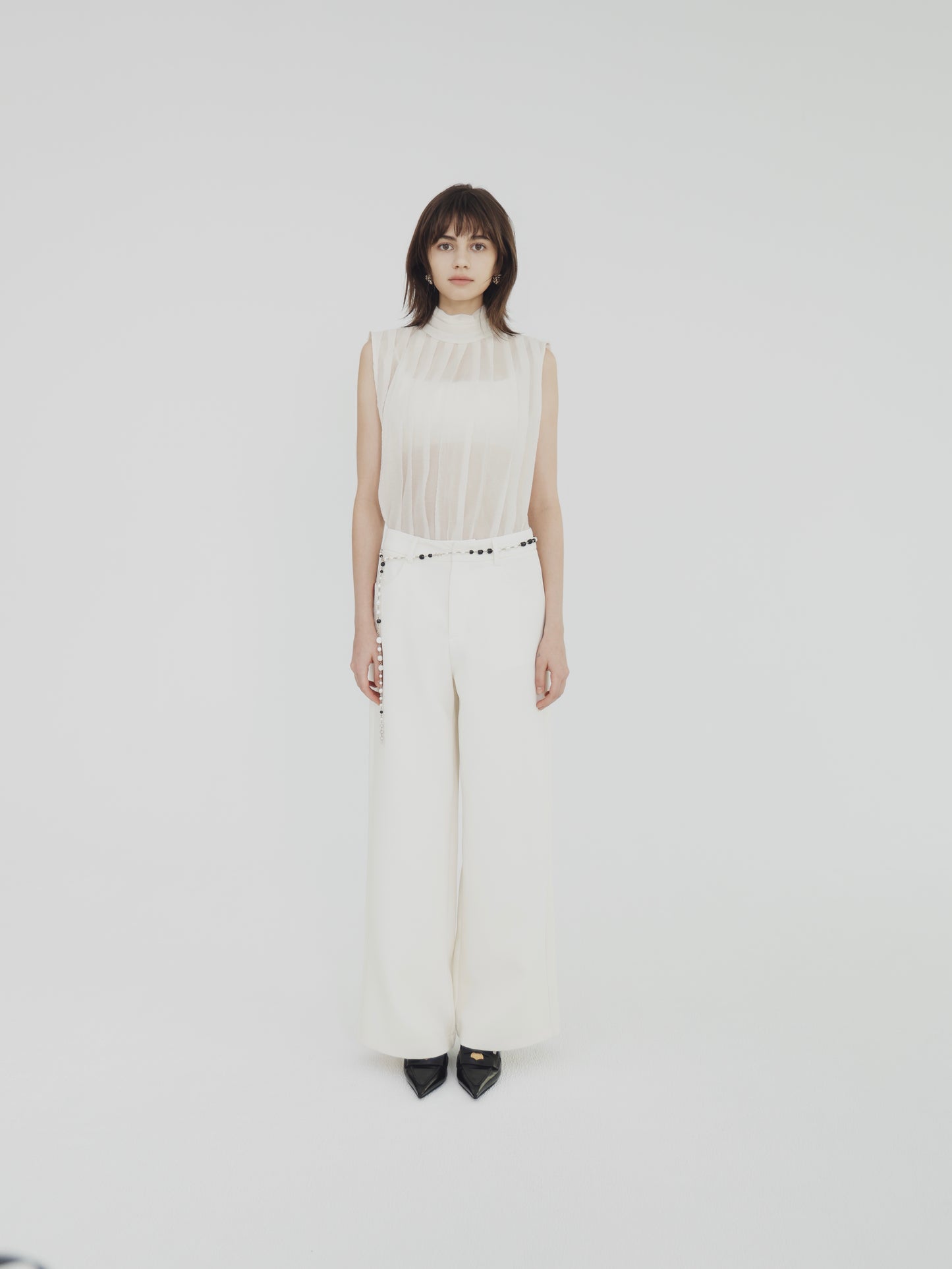 Carmen embroidered trousers