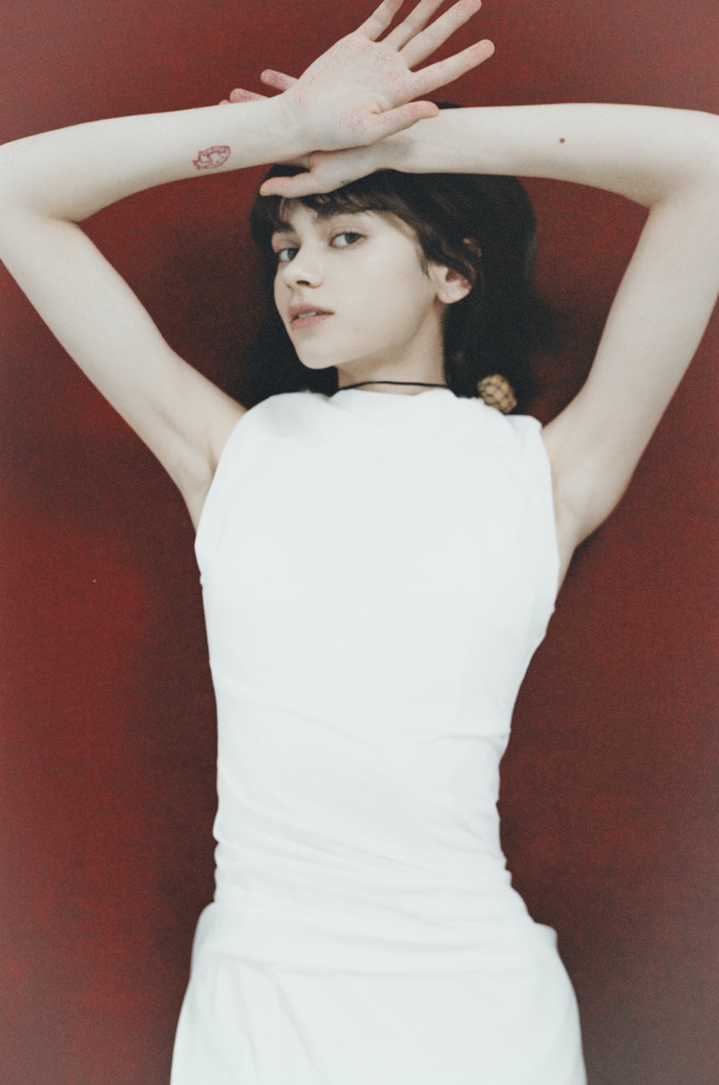 Gabriela 褶皺連身裙