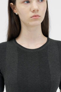 Delvy ribbed top