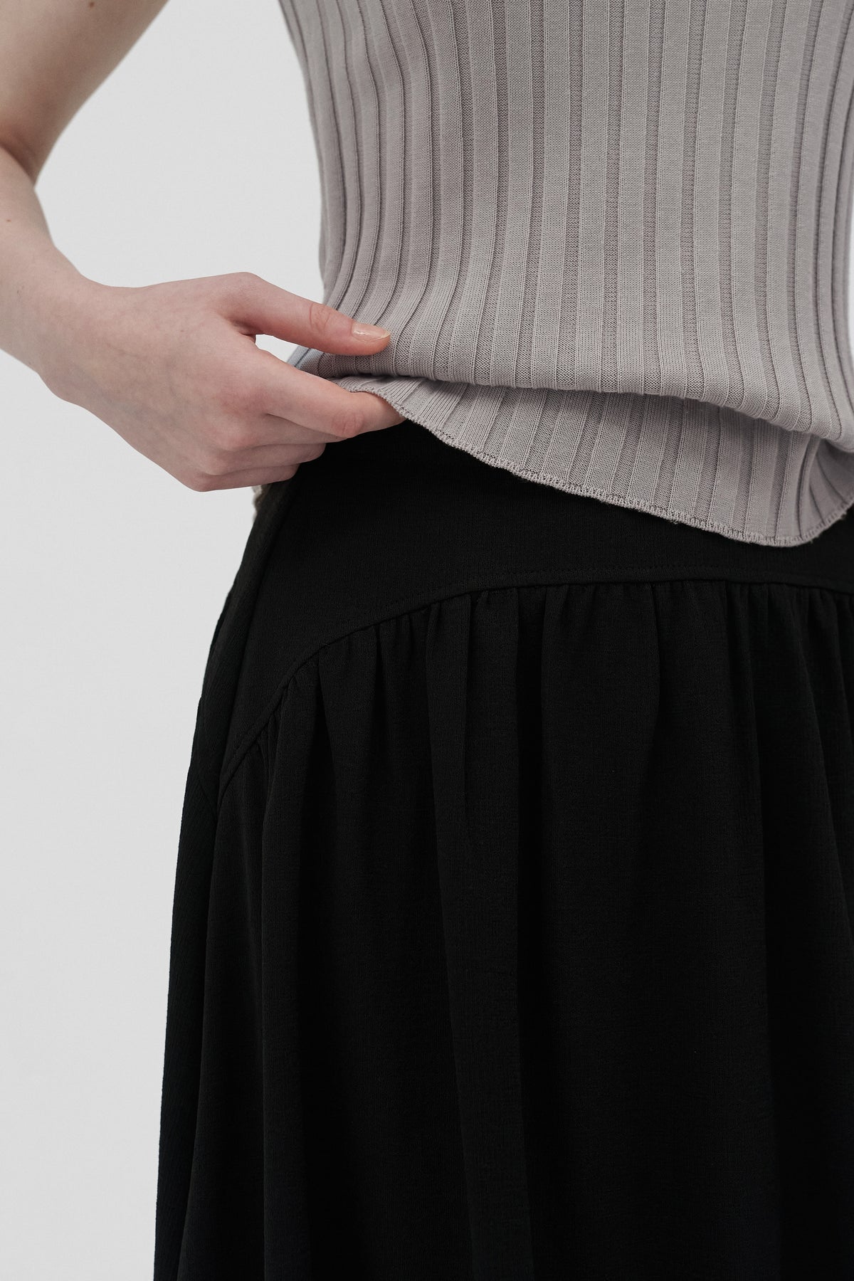Graza gathered skirt