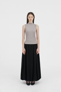 Lerii ribbed tencel top