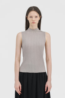 Lerii ribbed tencel top