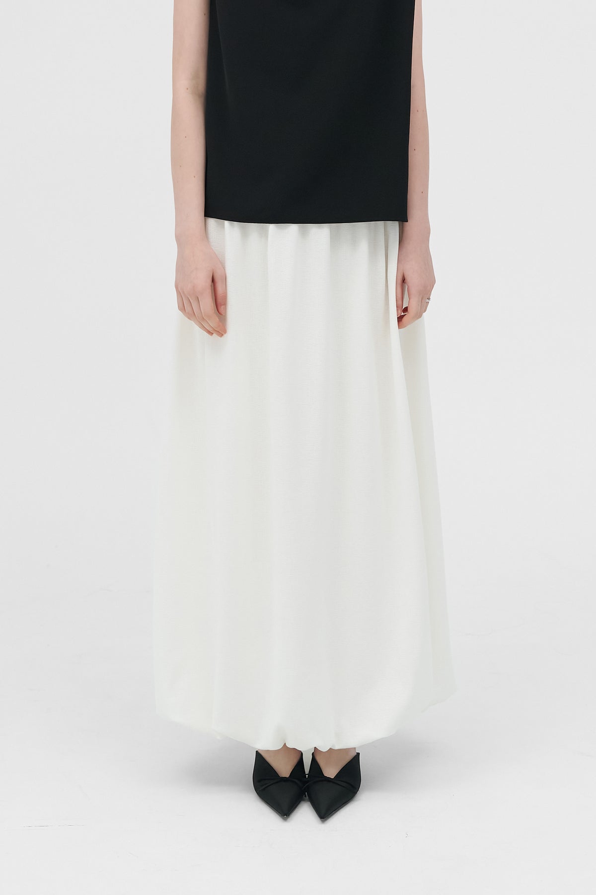 Graza gathered skirt