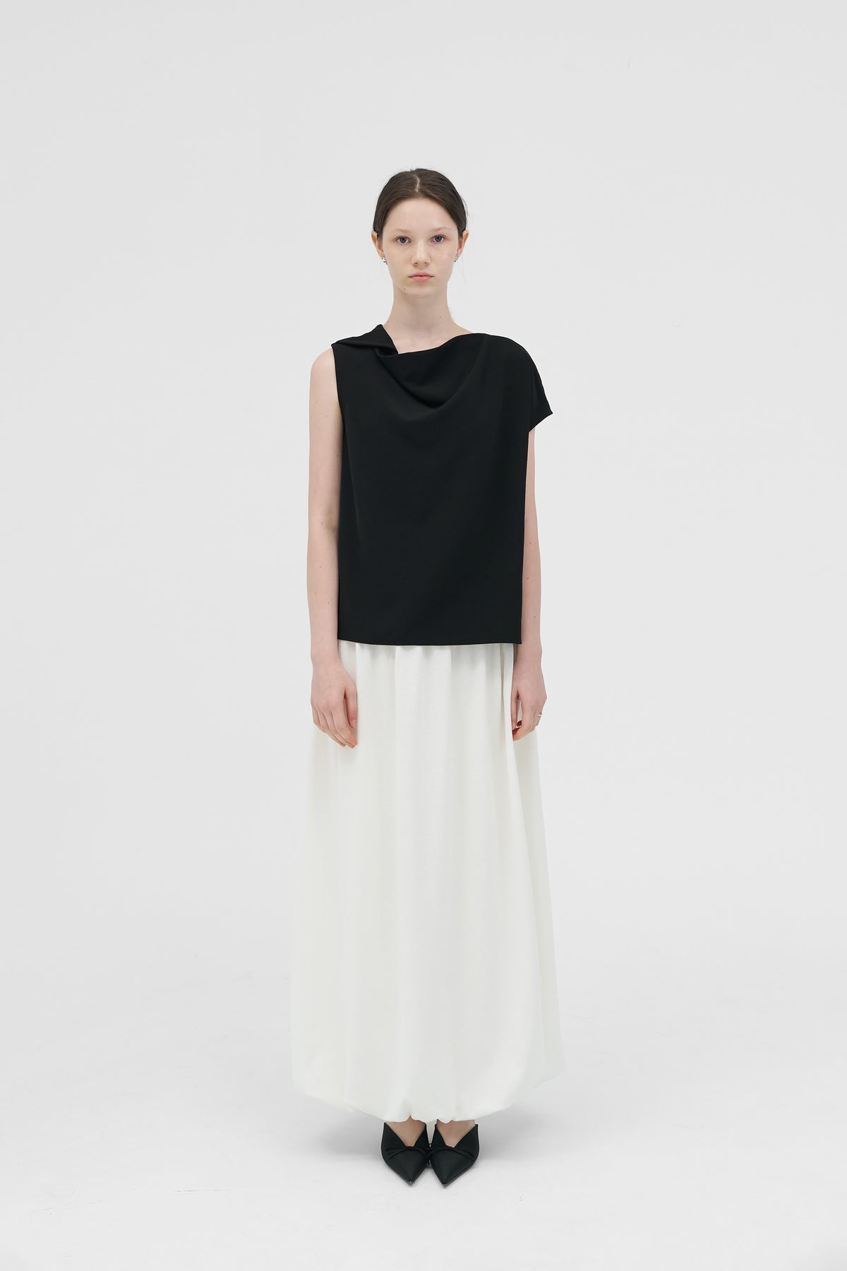 Graza gathered skirt