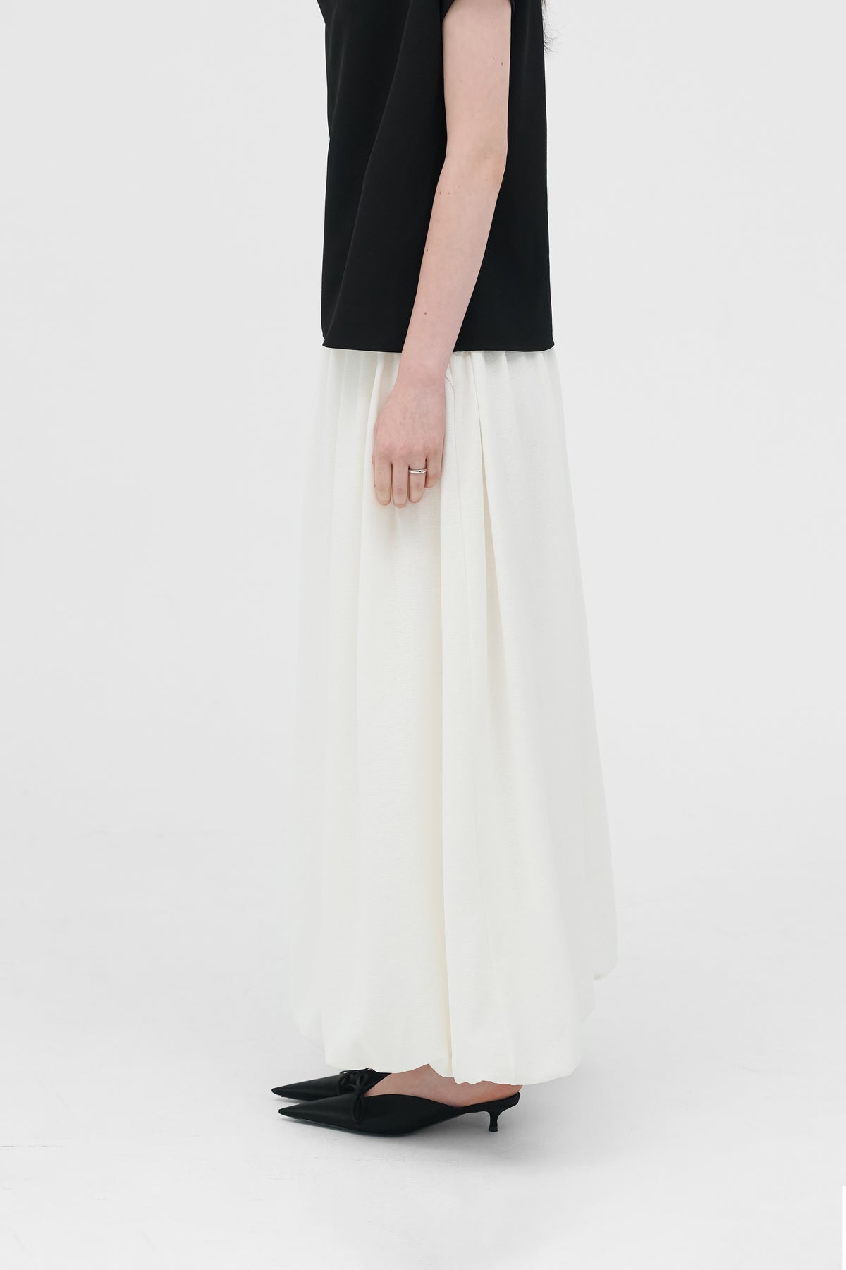 Graza gathered skirt