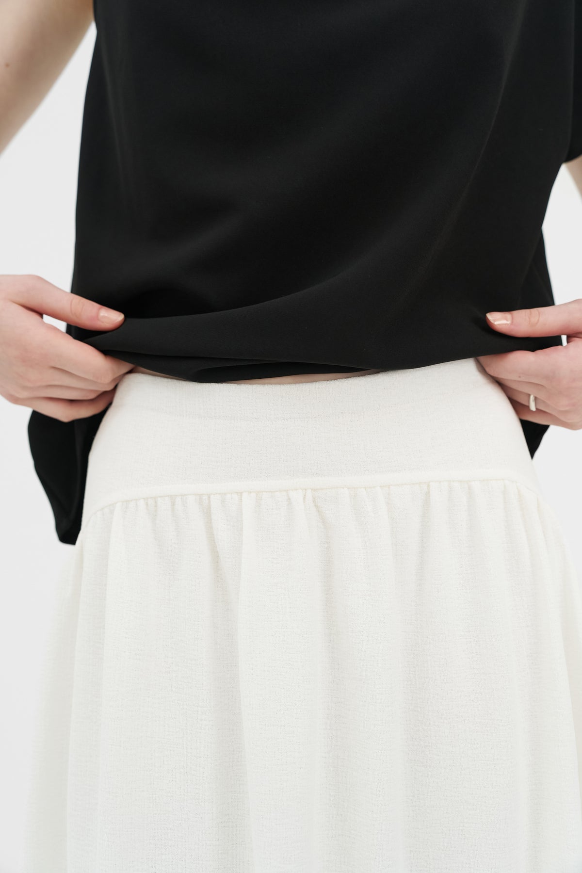 Graza gathered skirt