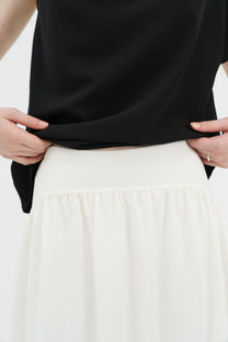 Graza gathered skirt