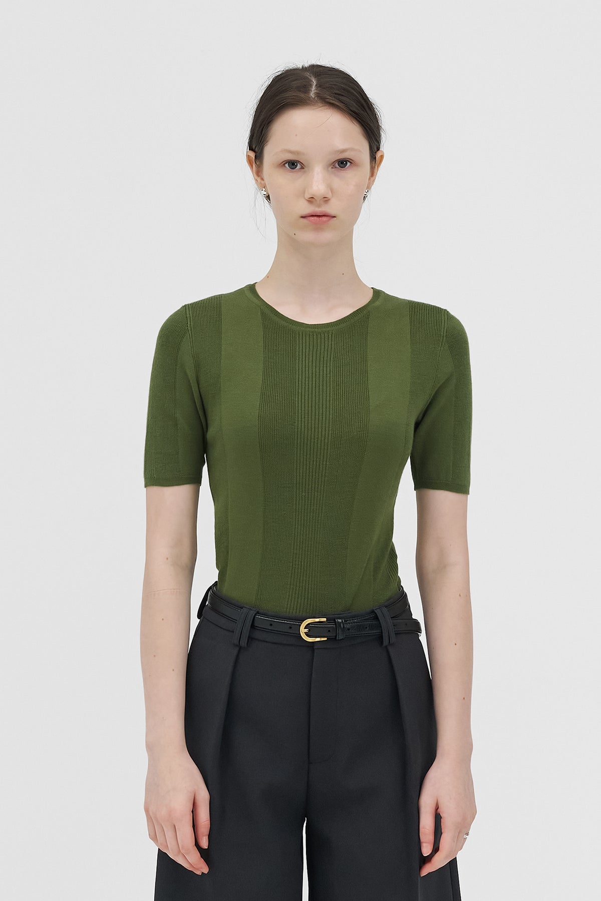 Delvy ribbed top