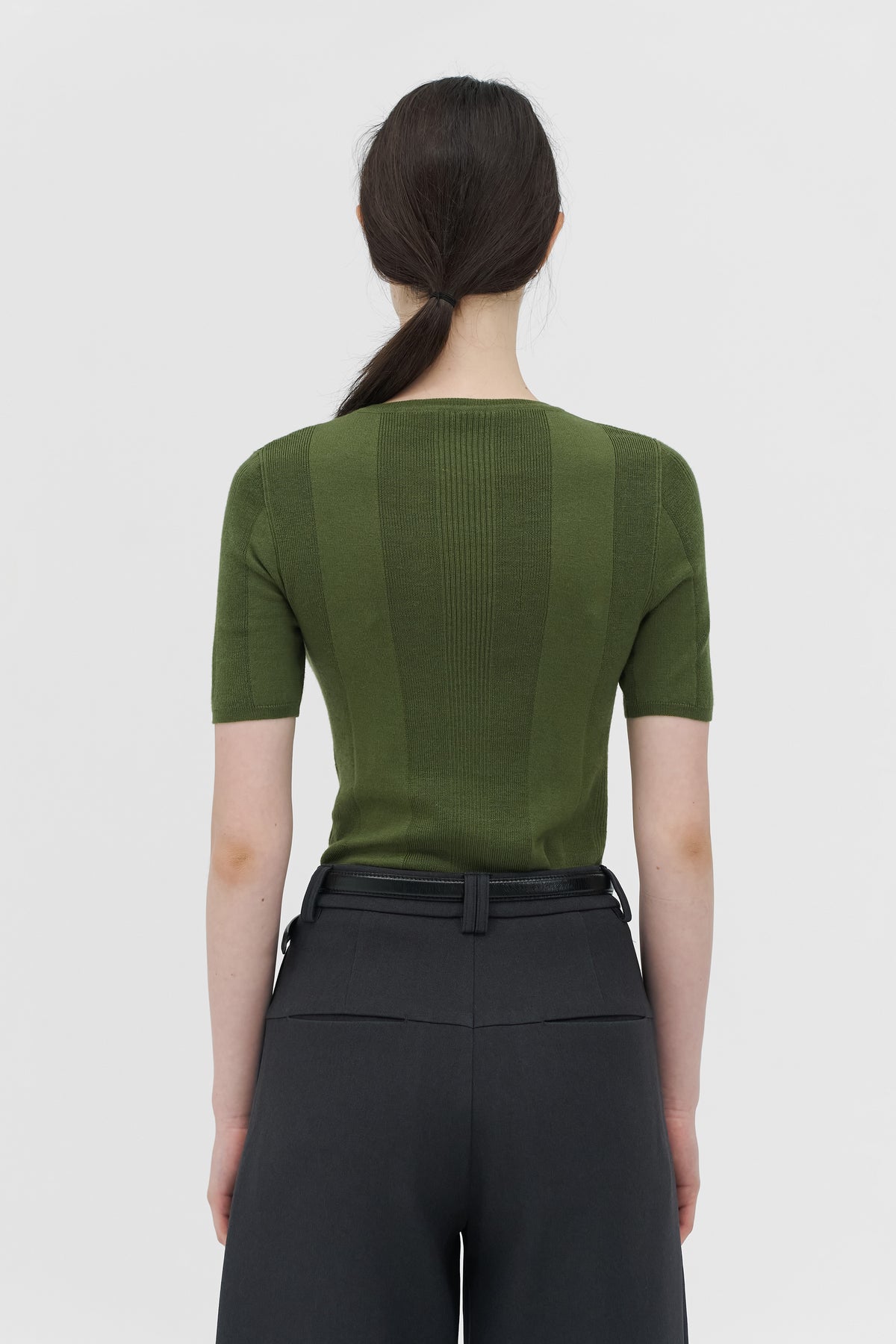 Delvy ribbed top