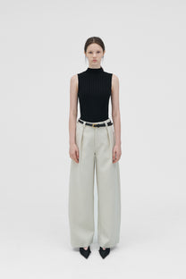 Lerii ribbed tencel top