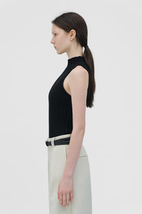 Lerii ribbed tencel top