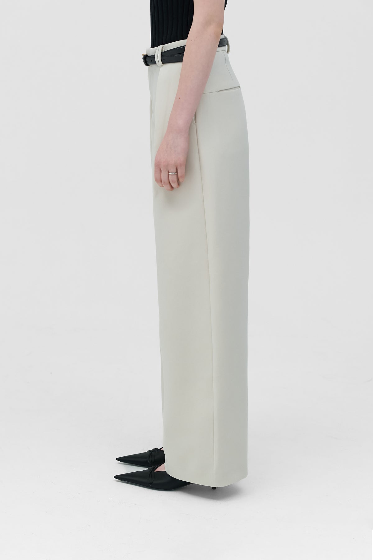Aure barrel trousers