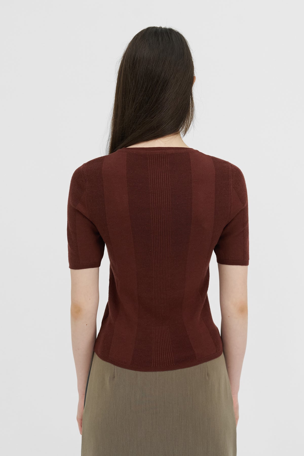 Delvy ribbed top