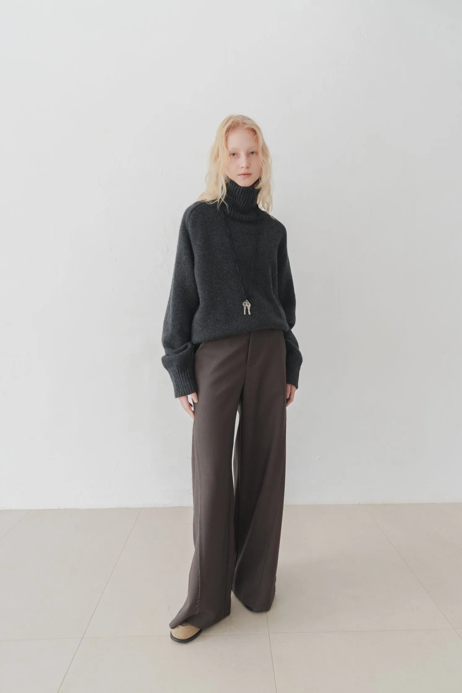 Viss String wide trousers