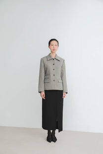 Mosu asymmetric skirt