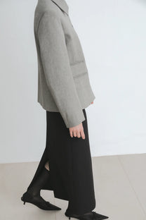 Mosu asymmetric skirt
