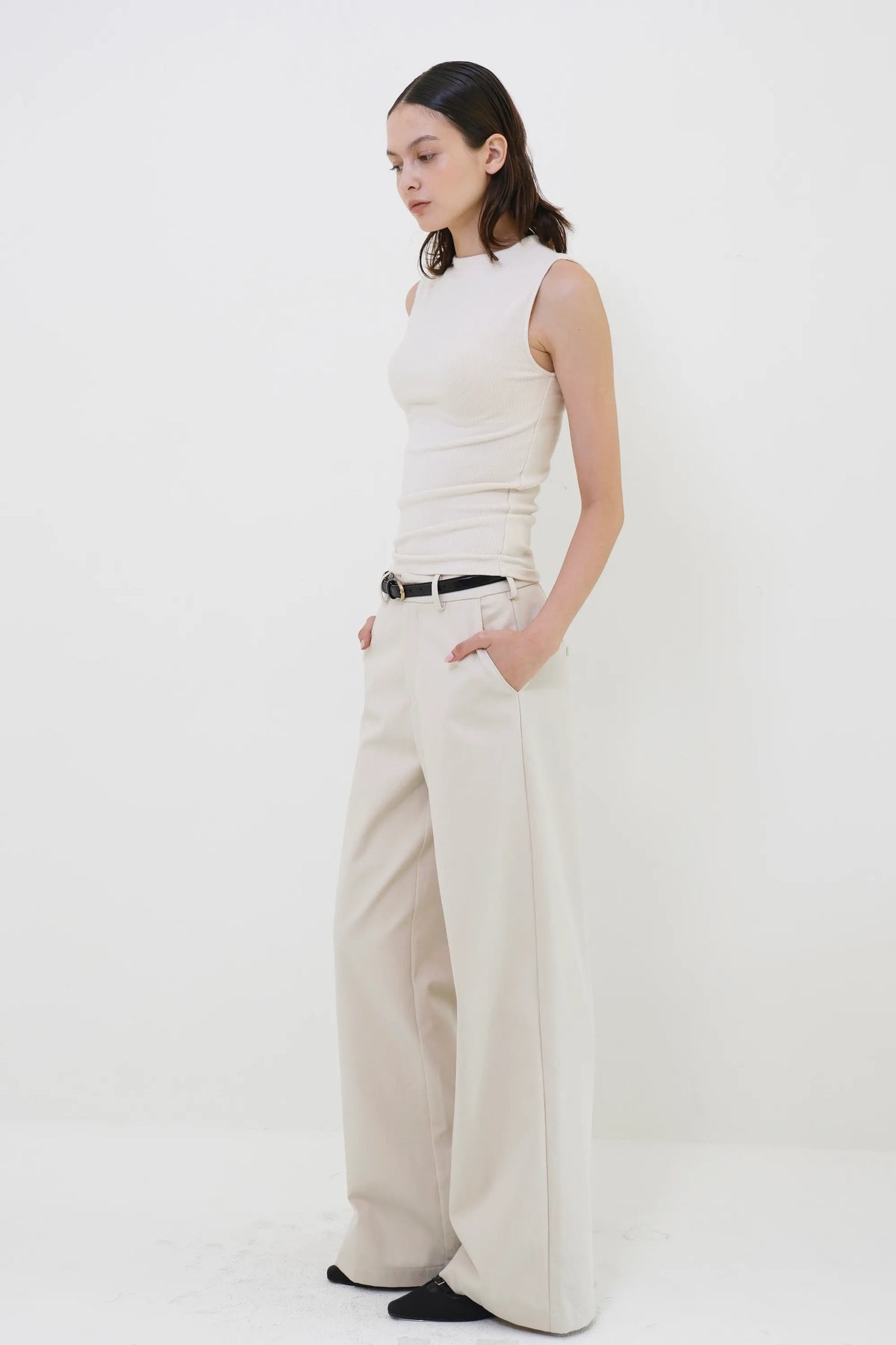 Bailey wide trousers