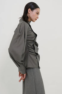 Utana asymmetric shirt