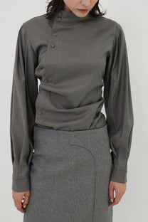 Utana asymmetric shirt