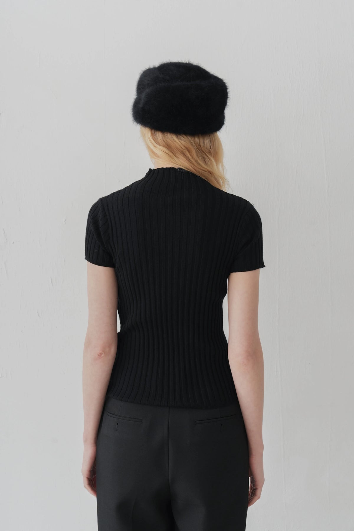 Maison ribbed top