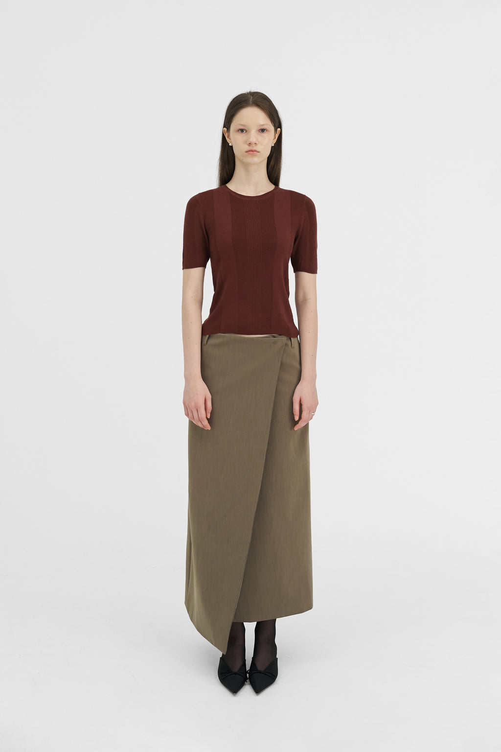 Delvy ribbed top