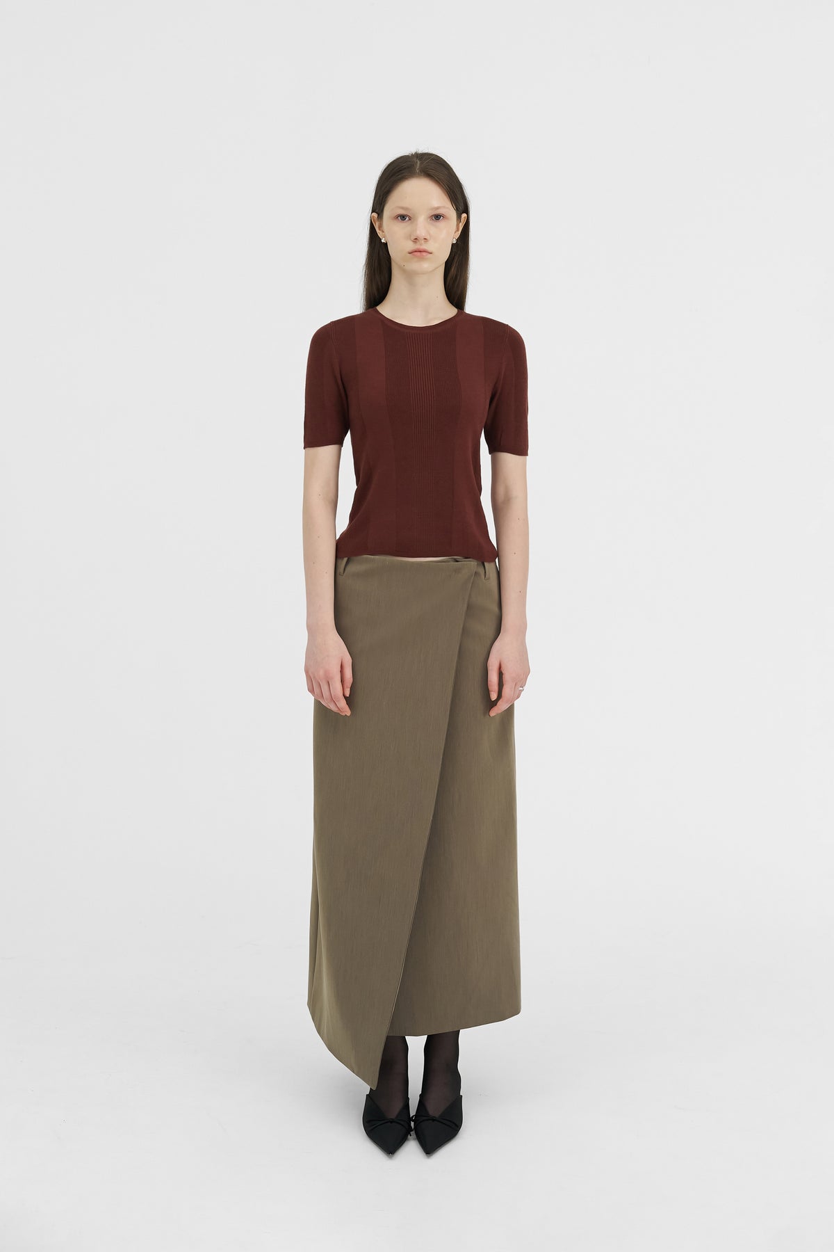 Delvy ribbed top