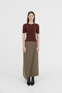 Delvy ribbed top