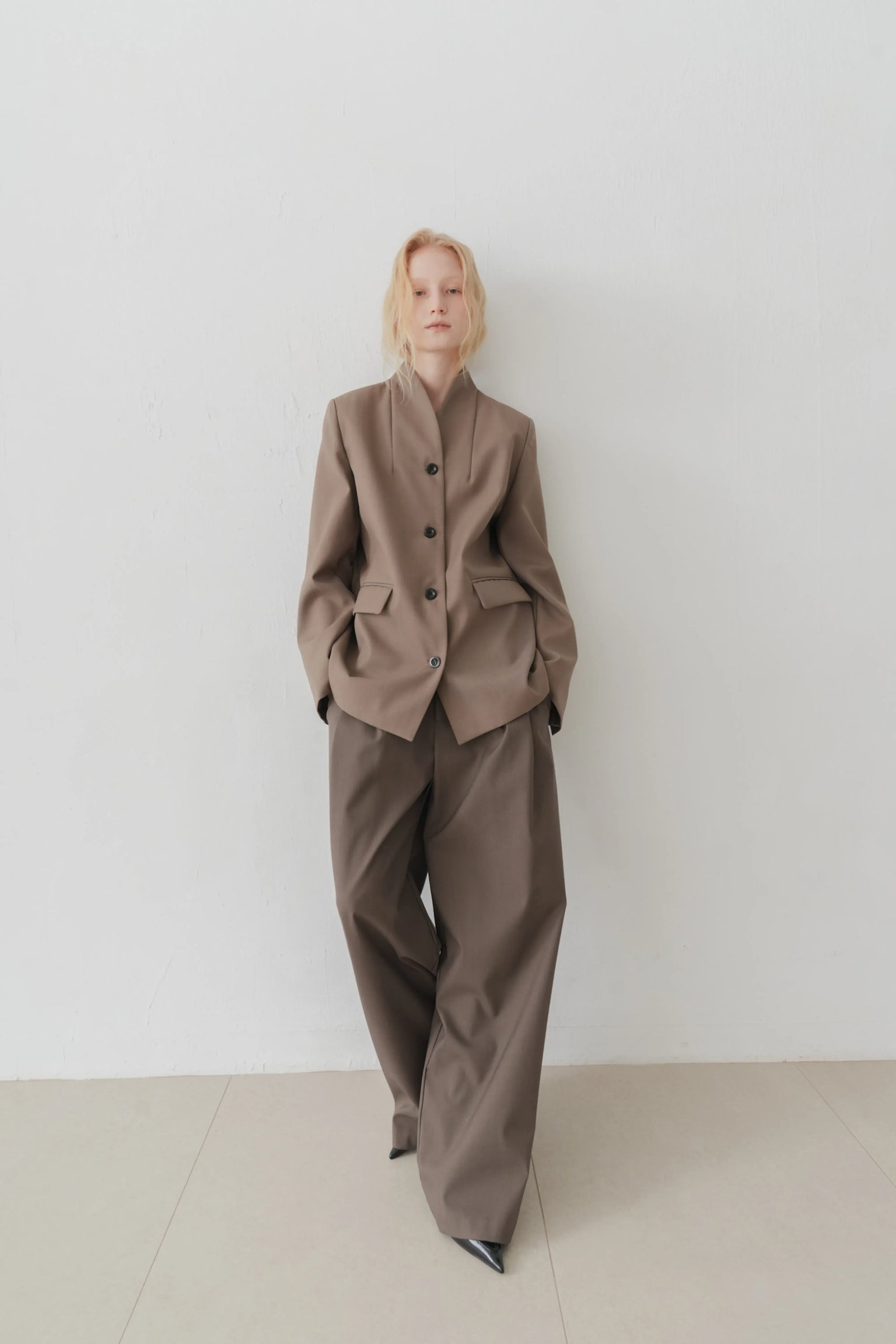 Otta Wool jacket khaki