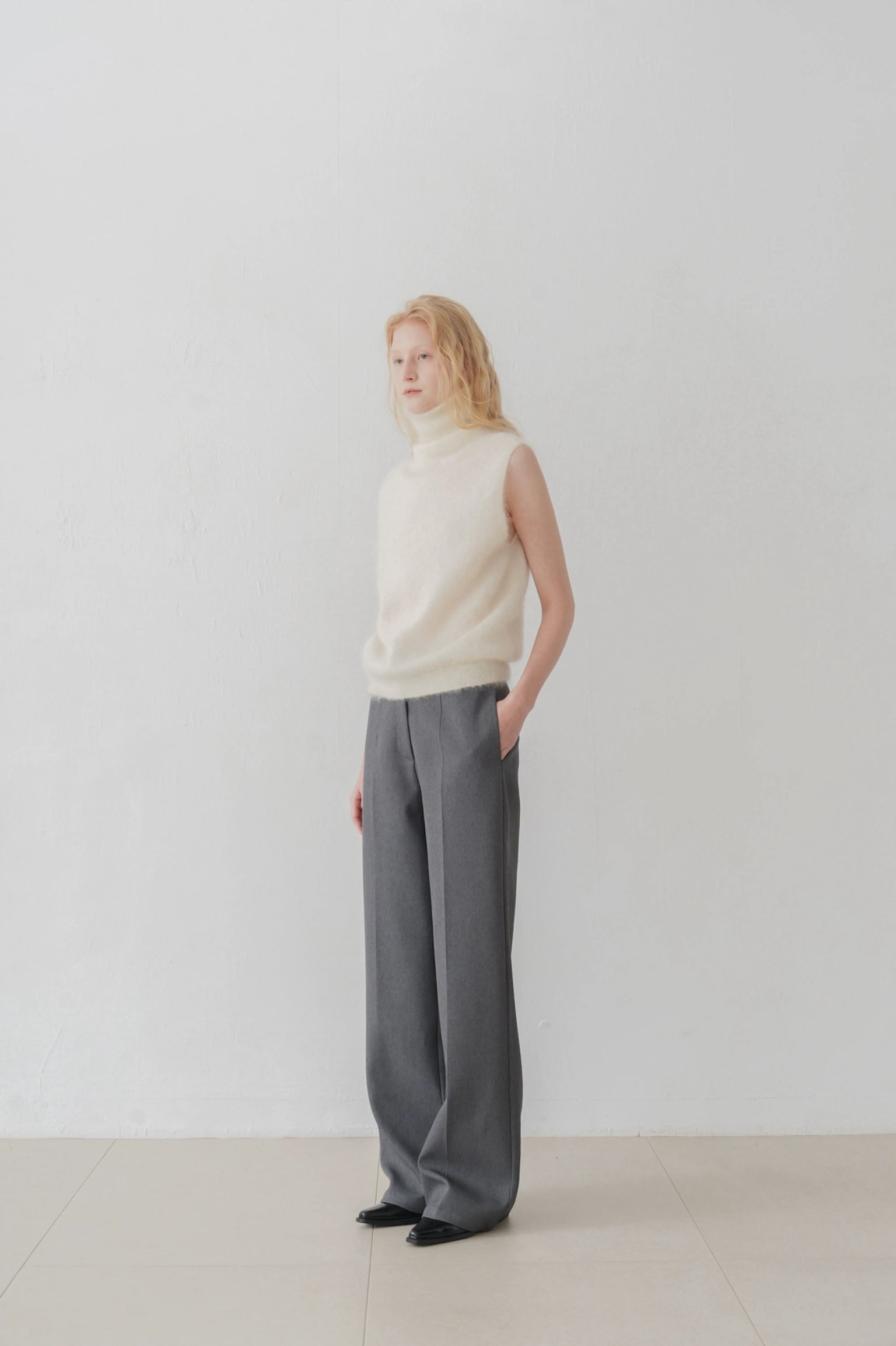 Moll Straight trousers charcoal