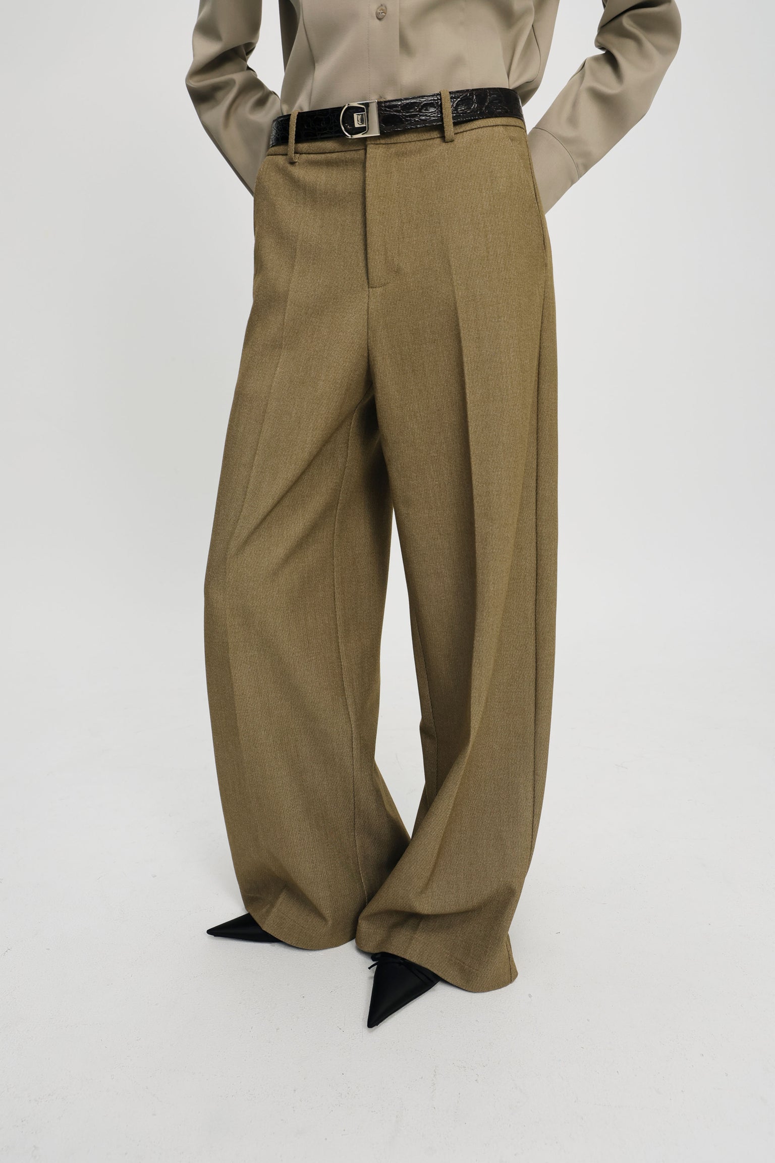 Troye twill trousers