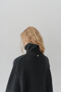 Klim High neck jumper charcoal