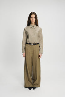 Troye twill trousers