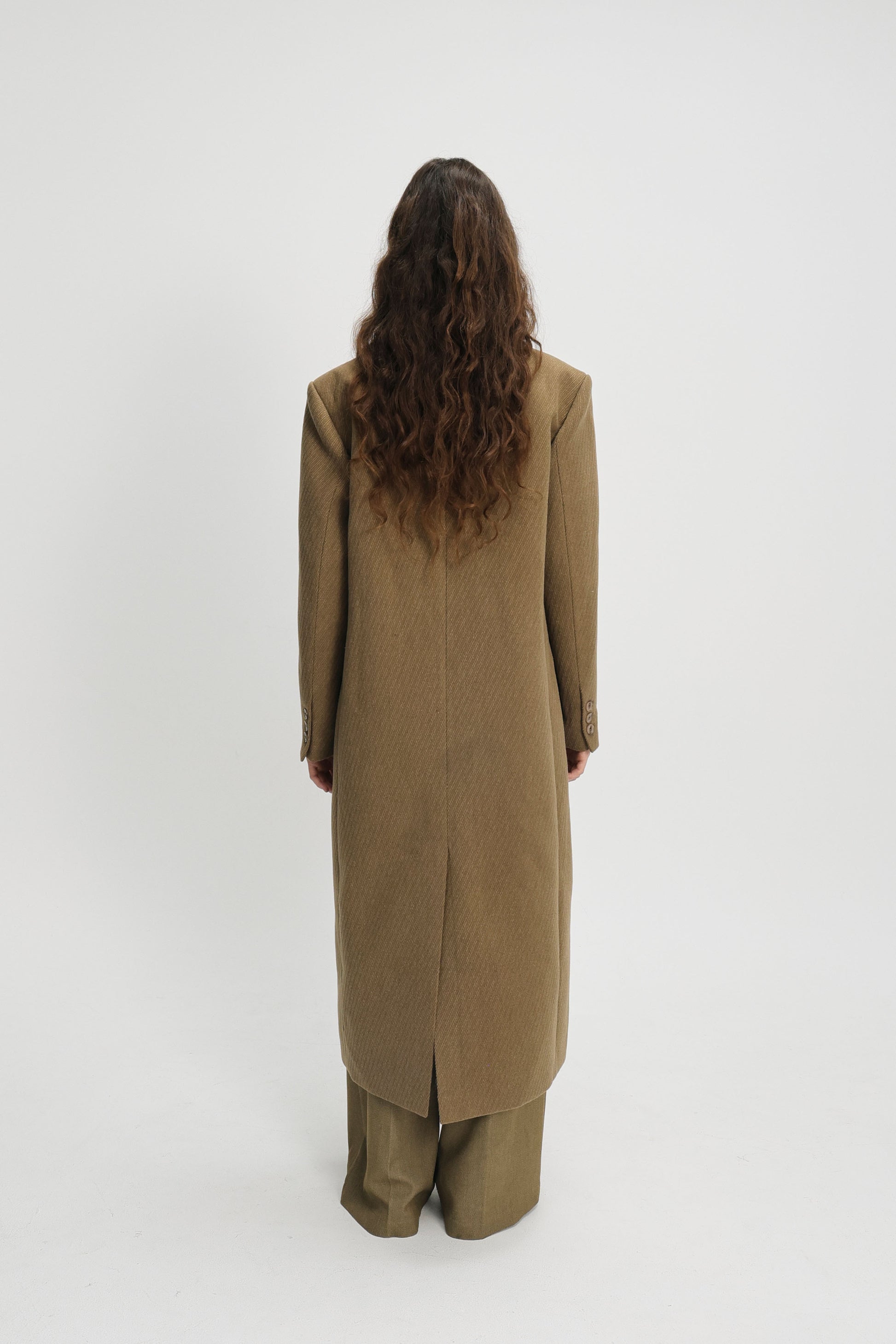 Dublin double breasted coat camel brown