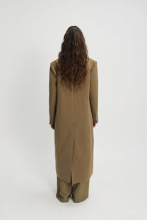 Dublin double breasted coat camel brown